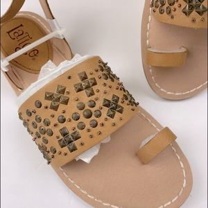 Anthropologie Latigo Leather Sandals “Brand New in Box”